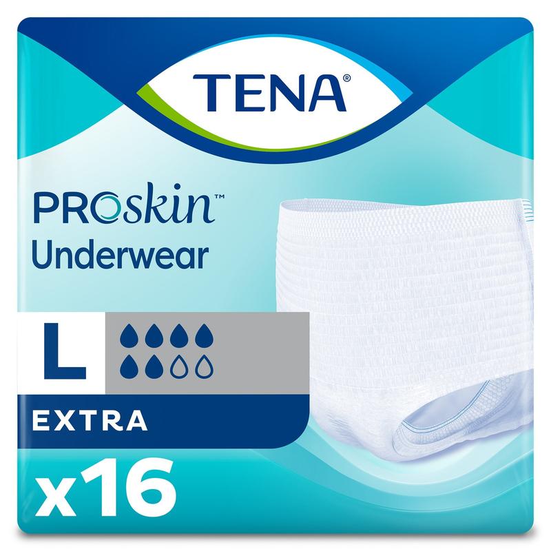 TENA® ProSkin Extra Protective Underwear Large Bag of 16 