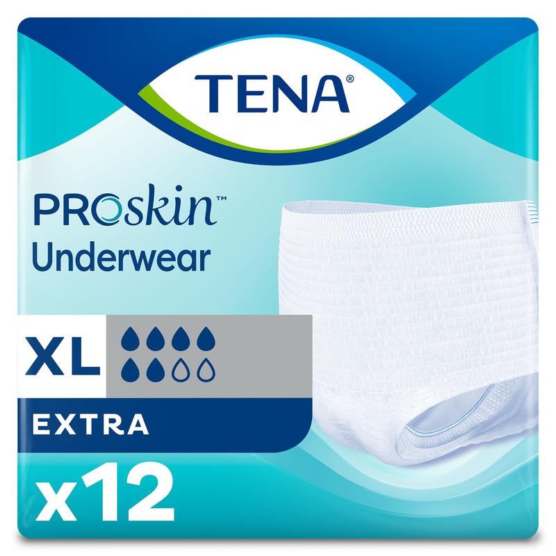 TENA® ProSkin Extra Protective Underwear XL Bag of 12 