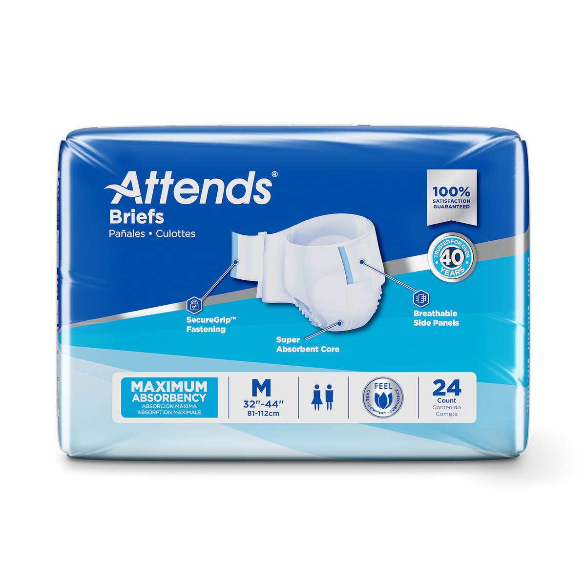 Attends® Breathable Briefs 