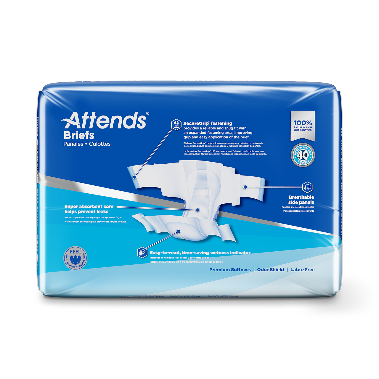 Attends® Breathable Briefs