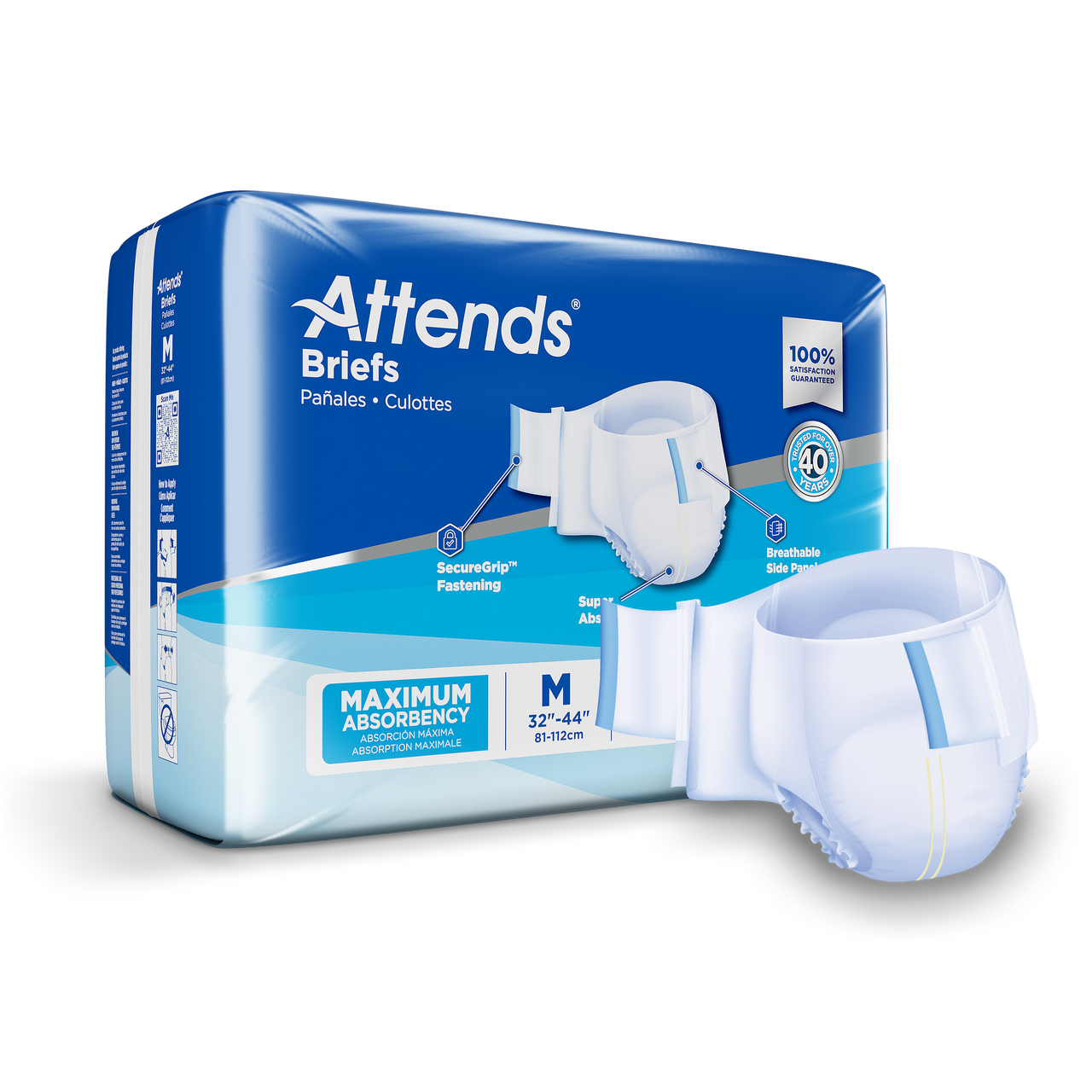 Attends® Breathable Briefs