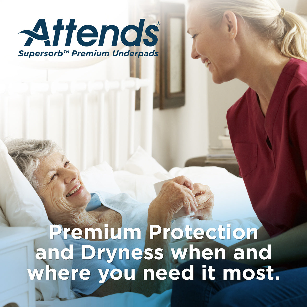 Attends® Supersorb Advanced Premium Underpads