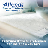Attends® Supersorb Advanced Underpads 