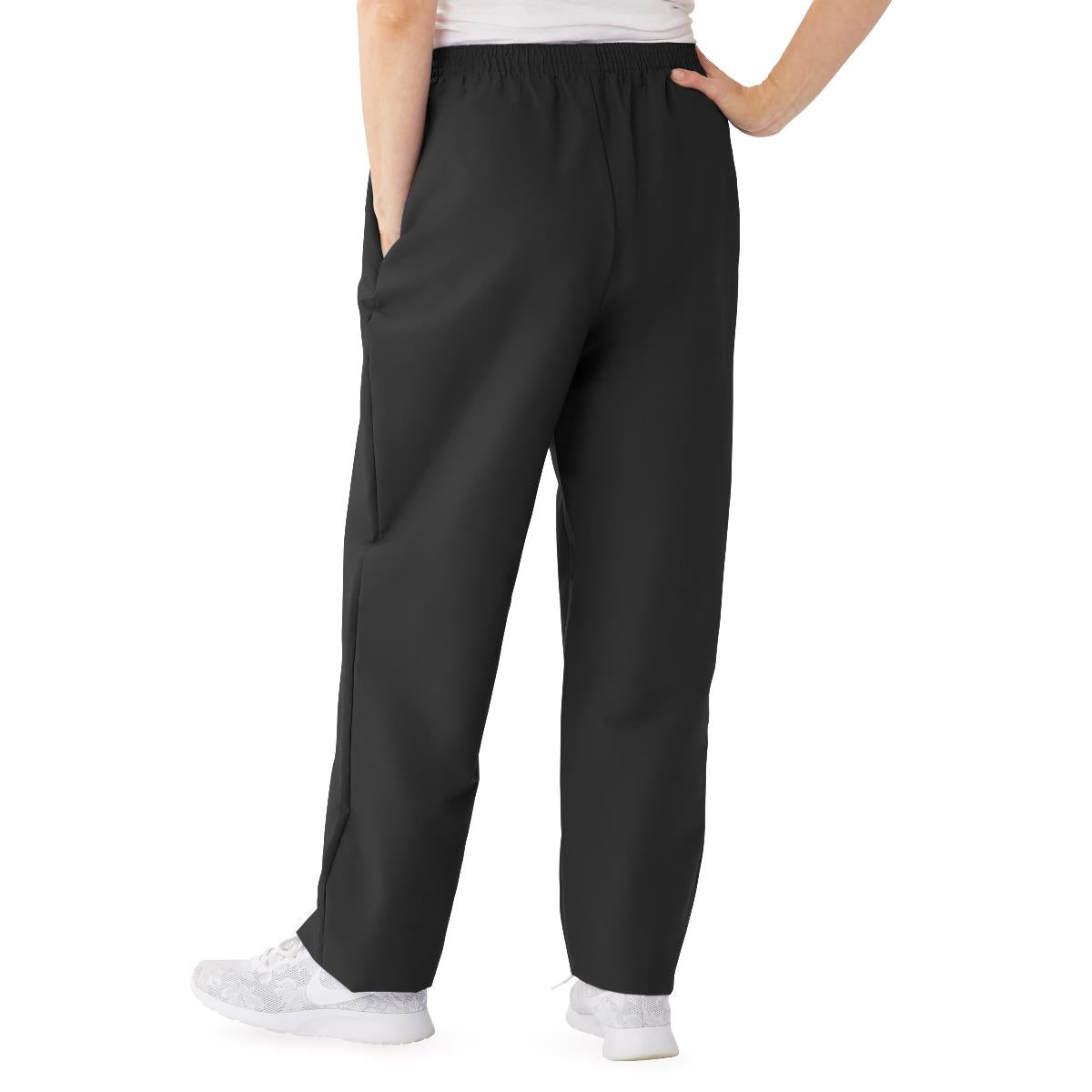 Medline ComfortEase Women's Elastic Waist Scrub Pants with 2 Pockets 