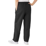 Medline ComfortEase Women's Elastic Waist Scrub Pants with 2 Pockets 