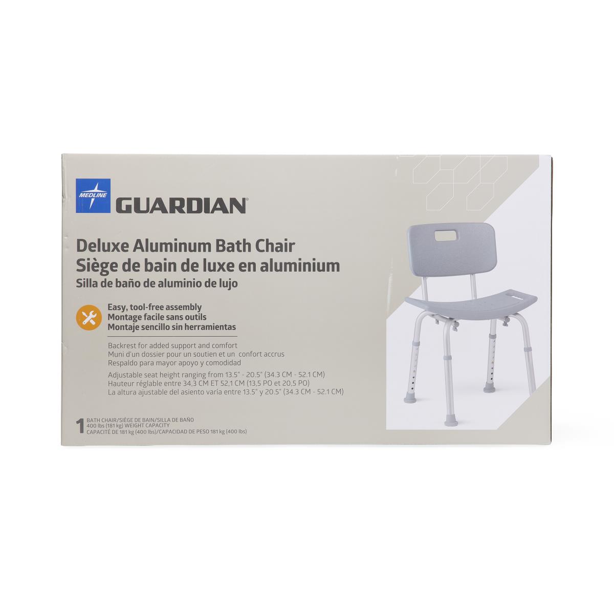 Guardian® Shower Chair with Back 