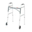 Drive Medical™ Deluxe Aluminum Dual Release Folding Walker