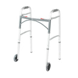 Drive Medical™ Deluxe Aluminum Dual Release Folding Walker 