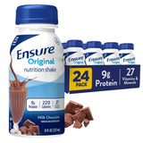 Ensure® High Protein Nutrition Shake Milk Chocolate Case of 24 