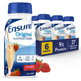 Ensure® High Protein Nutrition Shake Strawberry Pack of 6 