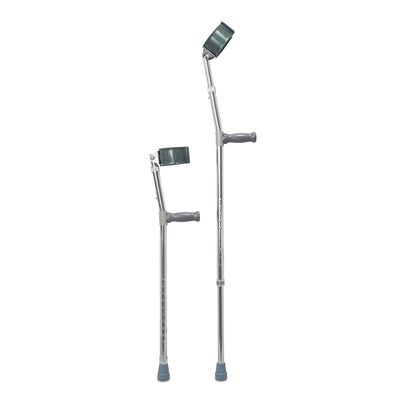 Forearm Crutches Mckesson Adult Steel Frame