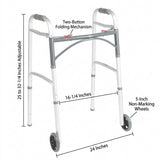 McKesson Junior Aluminum Folding Walker