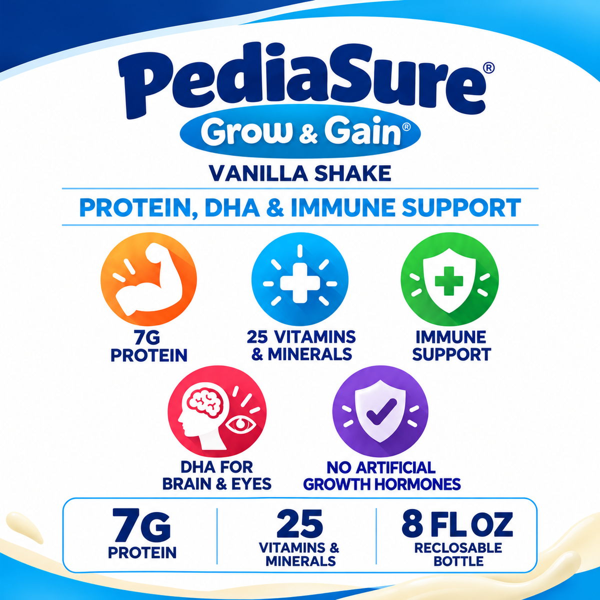 PediaSure® Grow & Gain Vanilla Shake