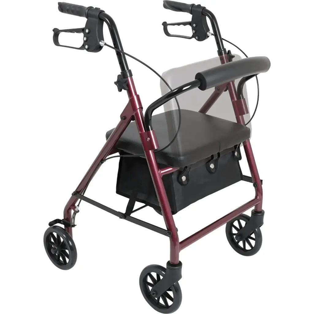 ProBasics Deluxe Aluminum Rollator, 8-Inch Wheels