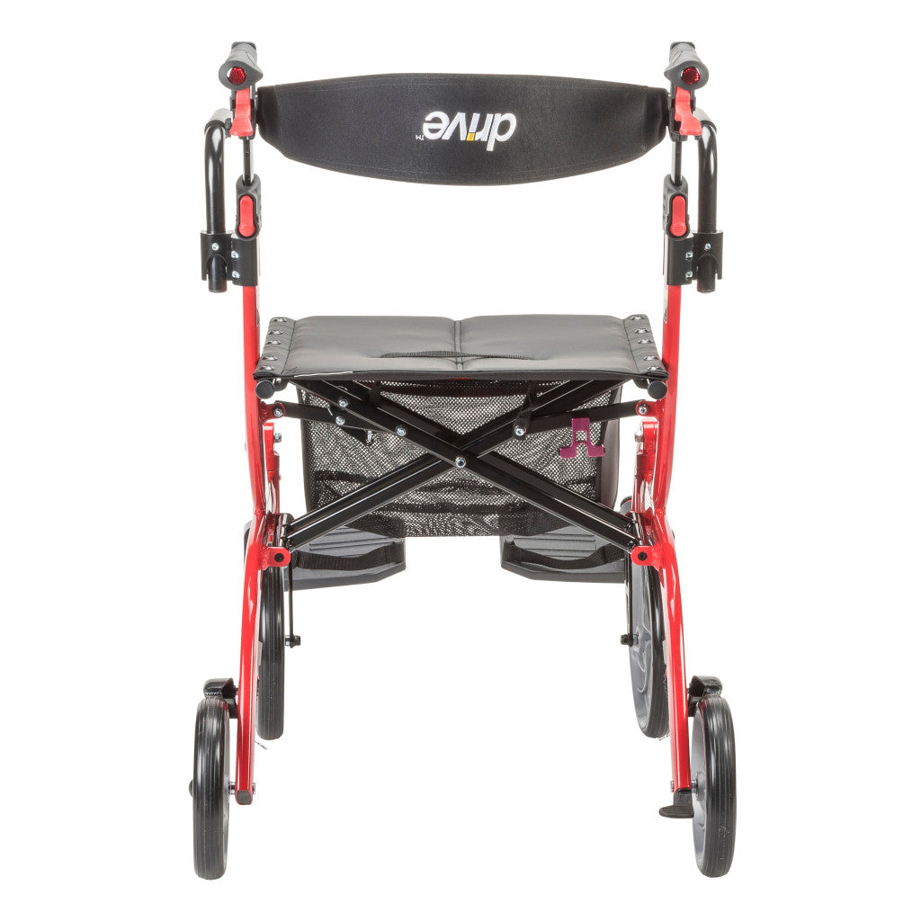 Drive Medical Nitro® Duet Rollator and Transport Chair