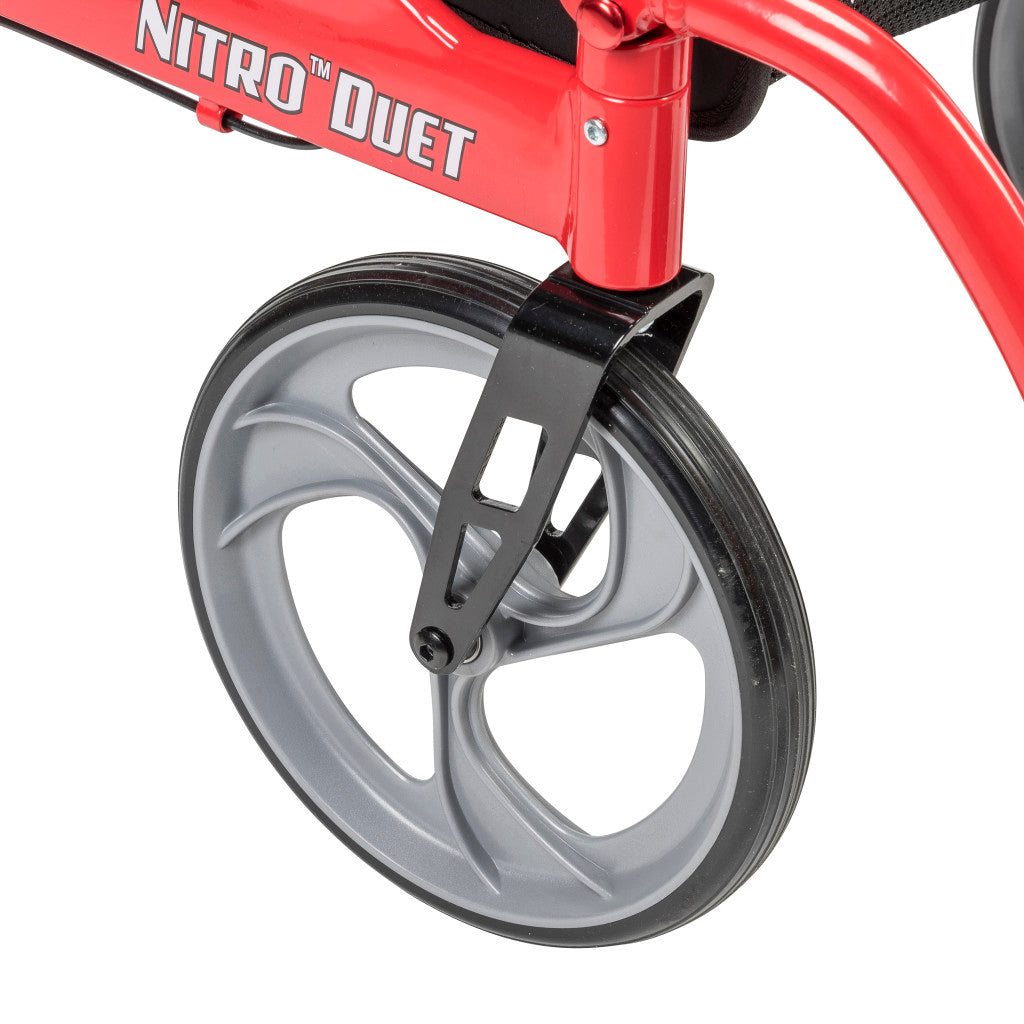 Drive Medical Nitro® Duet Rollator and Transport Chair