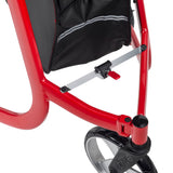 Close-up of the Nitro rollator frame brace and storage pouch