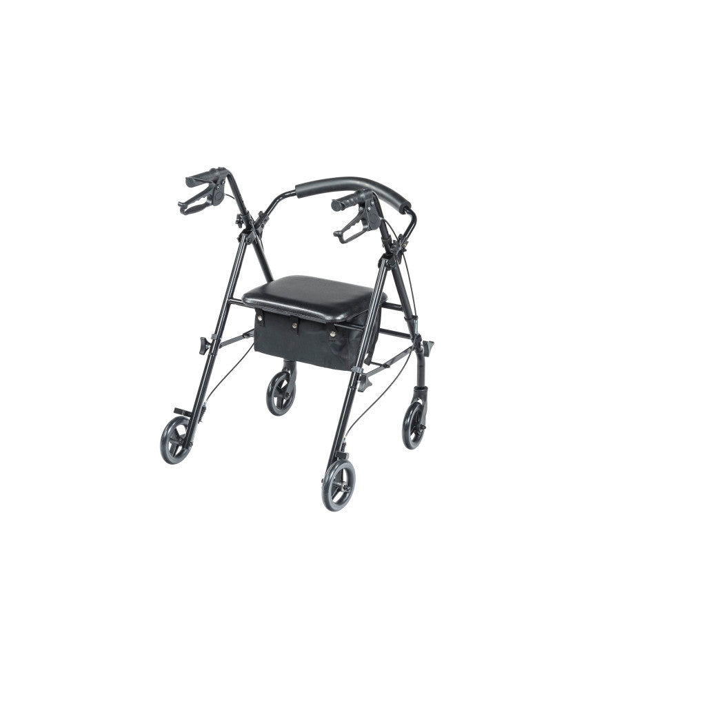 Drive Medical Travel Rollator, Black