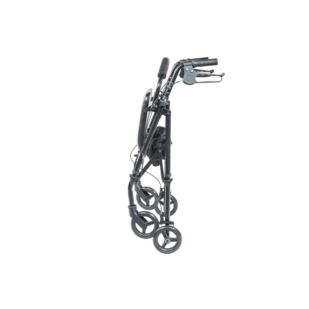 Drive Medical Travel Rollator, Black