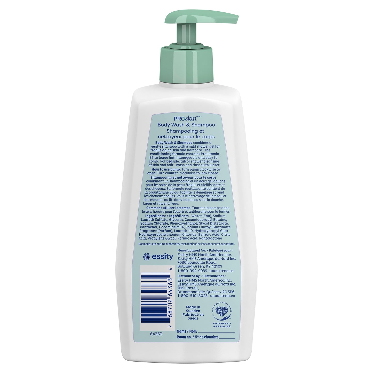 TENA® Scented Shampoo and Body Wash