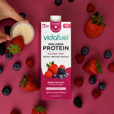Vidafuel Wellness Protein Drink with Collagen and Whey
