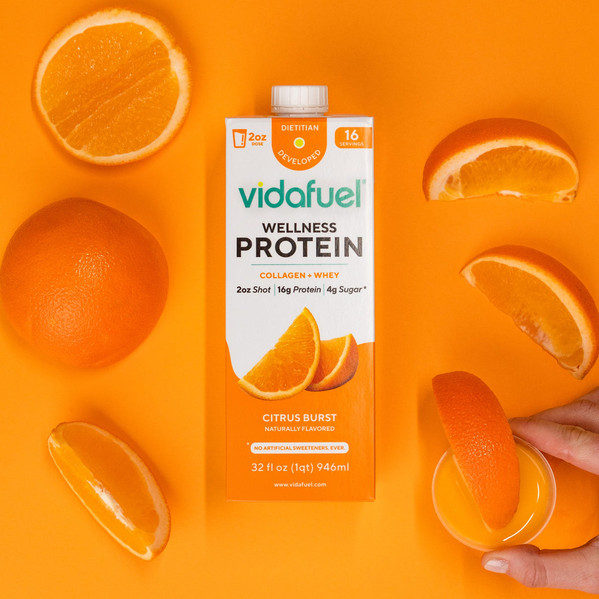 Vidafuel Wellness Protein Drink with Collagen and Whey 