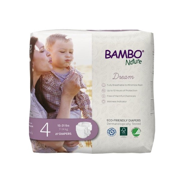 Abena® Bambo Nature Baby Diapers 4 to 9 lbs. Bag of 36 