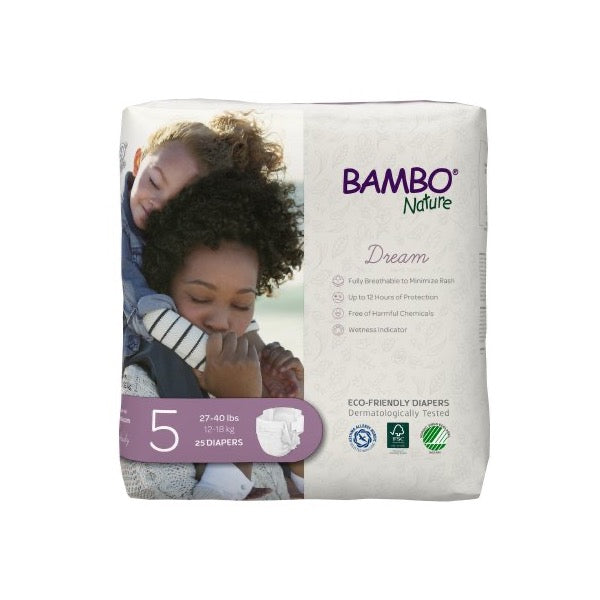 Abena® Bambo Nature Baby Diapers 4 to 9 lbs. Bag of 36 