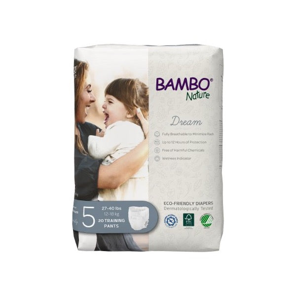 Abena® Bambo Nature Dream Training Pants 27 to 40 lbs. Bag of 20 