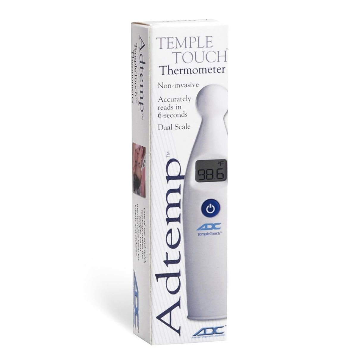 ADC AdTemp 427 TempleTouch Digital Temporal Thermometer 1 Each 