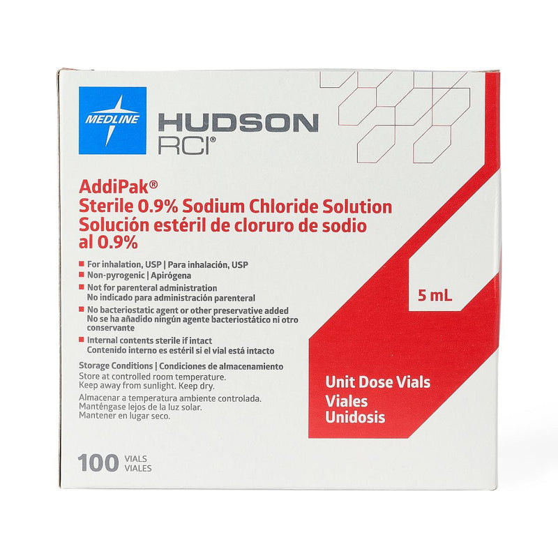 Hudson RCI Addipak Respiratory Inhalation Solution 5 mL