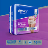 Attends® Discreet Women's Underwear