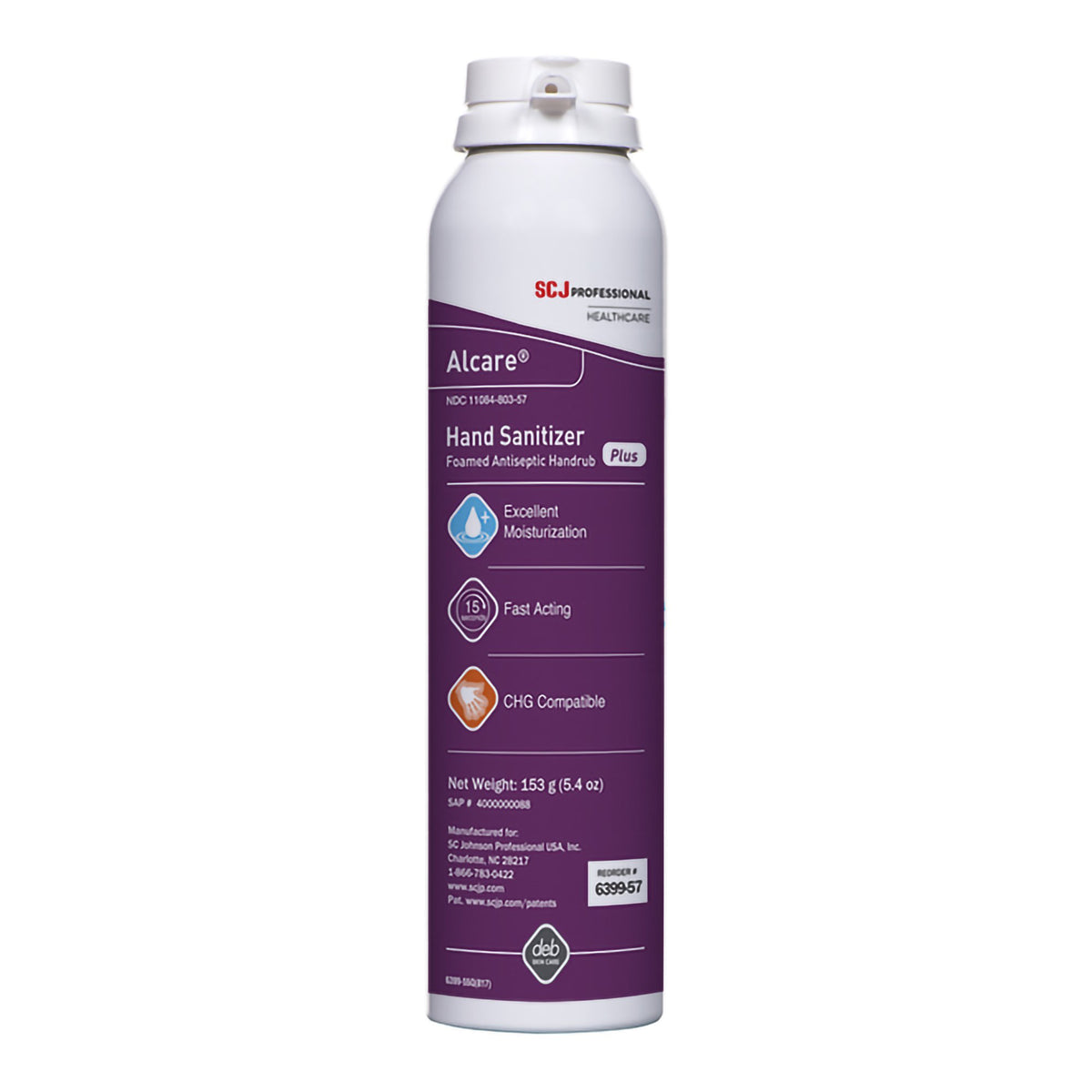 Alcare® Plus Hand Sanitizer 5.4 oz. 1 Each 