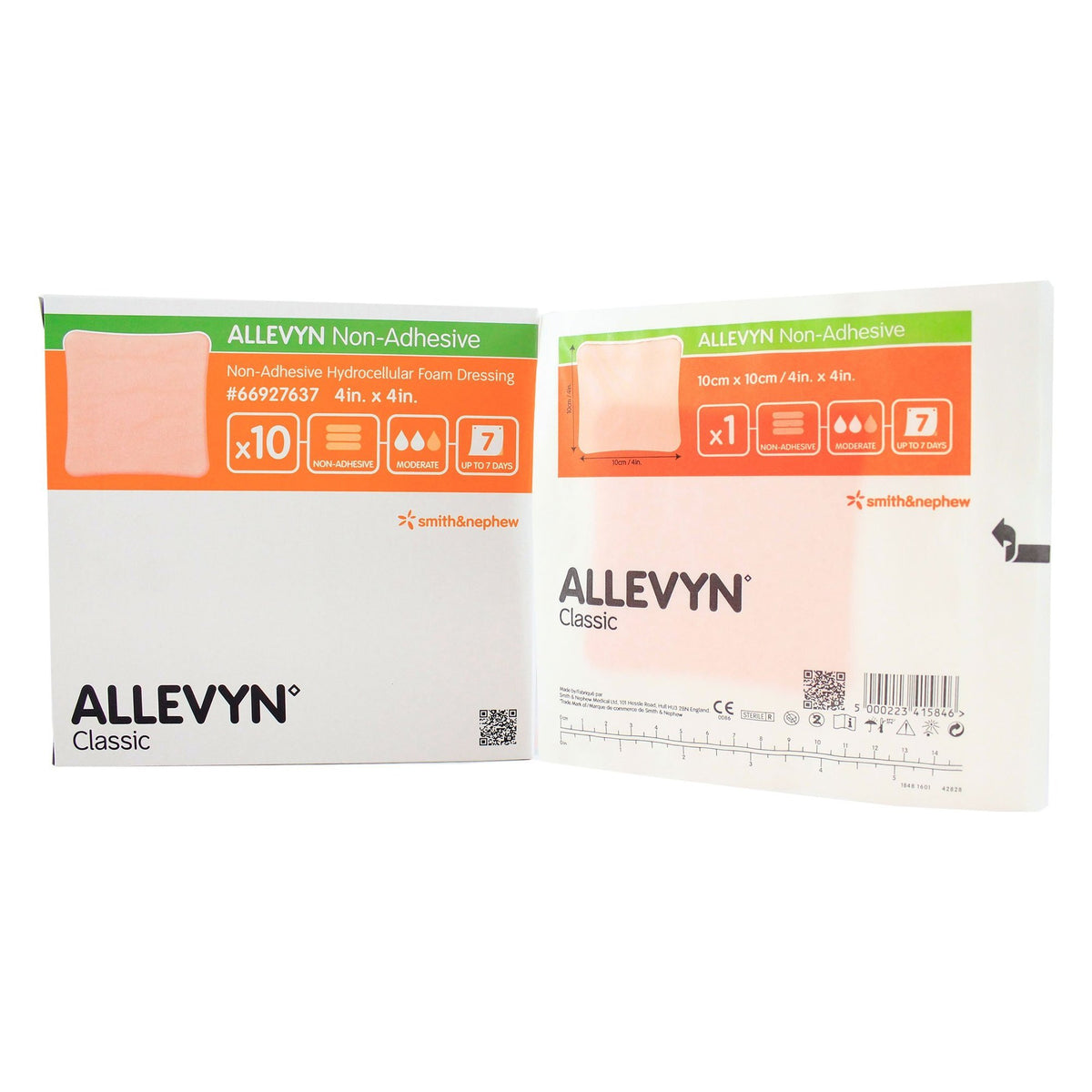 Allevyn Classic Nonadhesive without Border Foam Dressing 2" x 2" 1 Each 