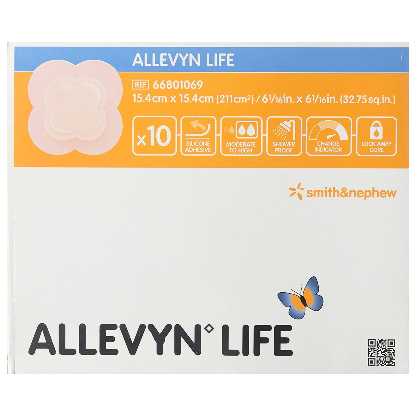 Allevyn Life Silicone Dressings Foam Dressing 1 Each 