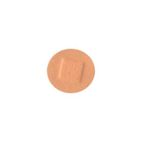 American® White Cross First Aid Adhesive Spot Bandage Tan ⅞" Box of 100