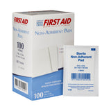 American® White Cross Nonadherent Dressing 2" x 3" 1 Each 