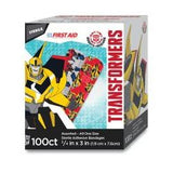 American® White Cross Stat Strip® Kid Design Antman / Hulk / Black Widow ¾" x 3" Box of 100