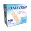 American® White Cross Stat Strip® Tan Adhesive Strip Tan ¾" x 3" Box of 100