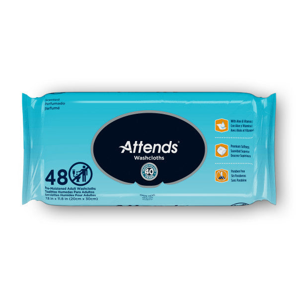 Attends® Scented Washcloths 