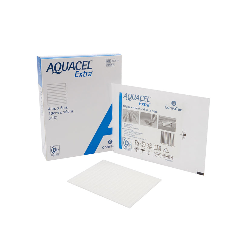 Aquacel® Extra™ Gelling Fiber Wound Dressing 2" x 2" 1 Each 