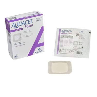Aquacel® Silicone Dressings Adhesive with Border Silicone Dressings Foam Dressing 3⅕" x 3⅕" 1 Each 