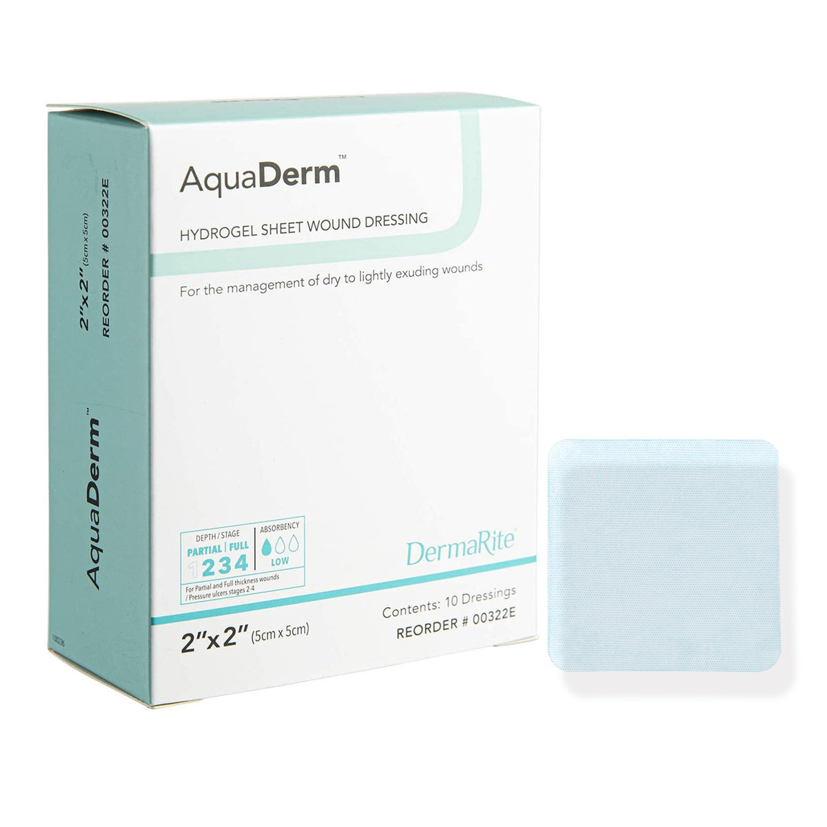 AquaDerm Hydrogel Wound Dressing 
