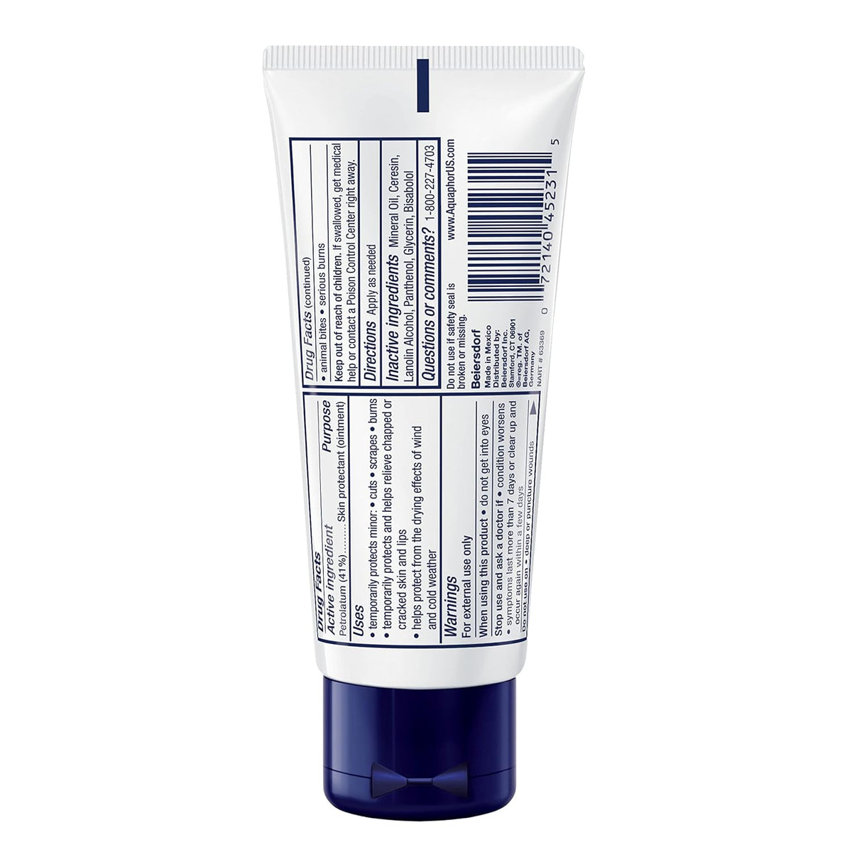 Aquaphor® Advanced Therapy Hand and Body Moisturizer 0.35 oz. Tube Pack of 2