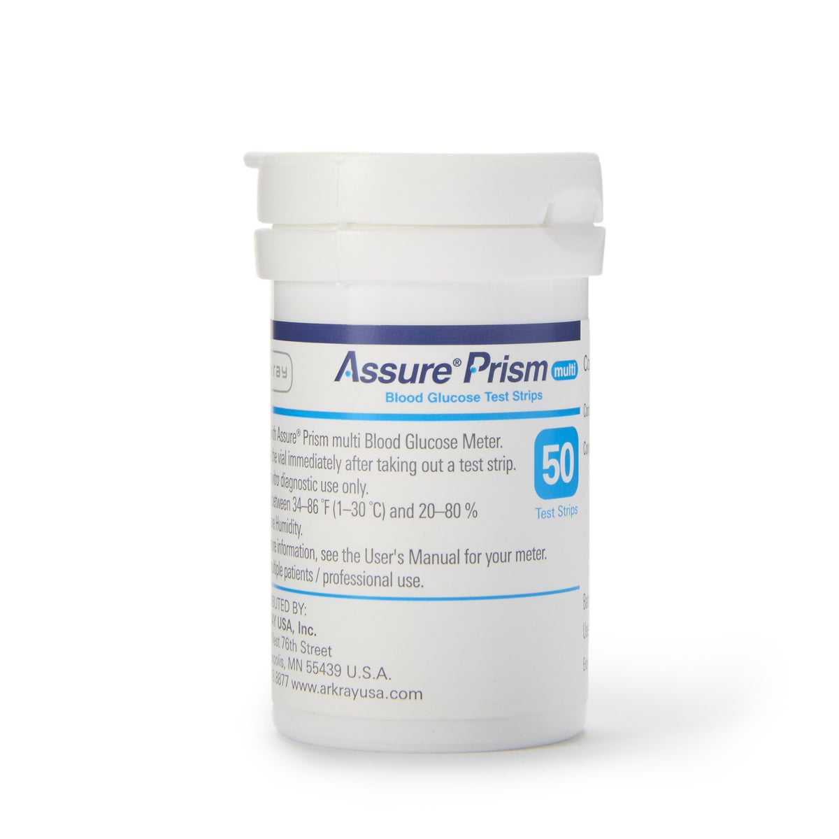 Assure® Prism Multi Blood Glucose Test Strips Case of 50 