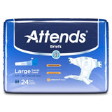 Attends® Adult Incontinence Briefs M Bag of 24 