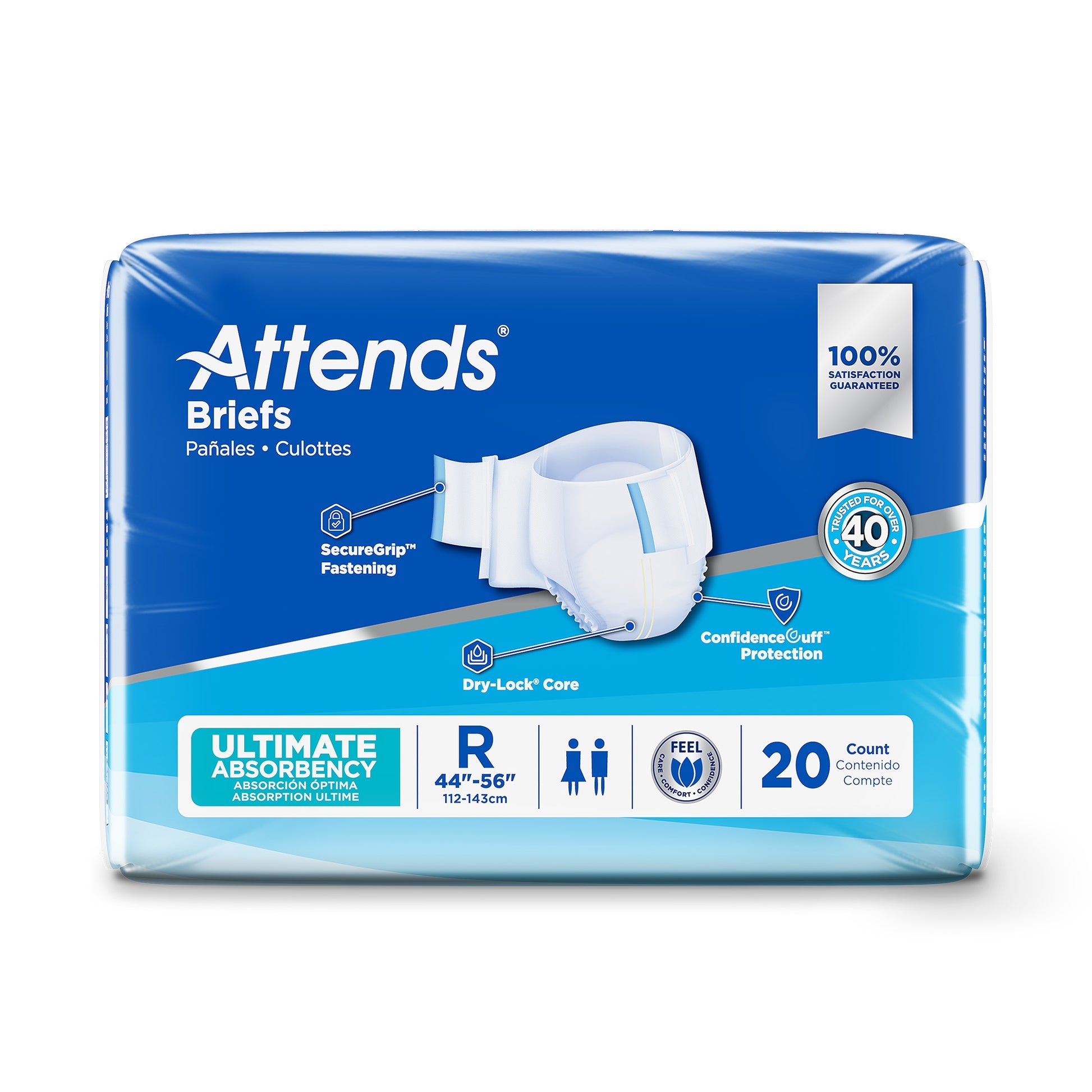 Attends® Advanced Briefs M Bag of 24 