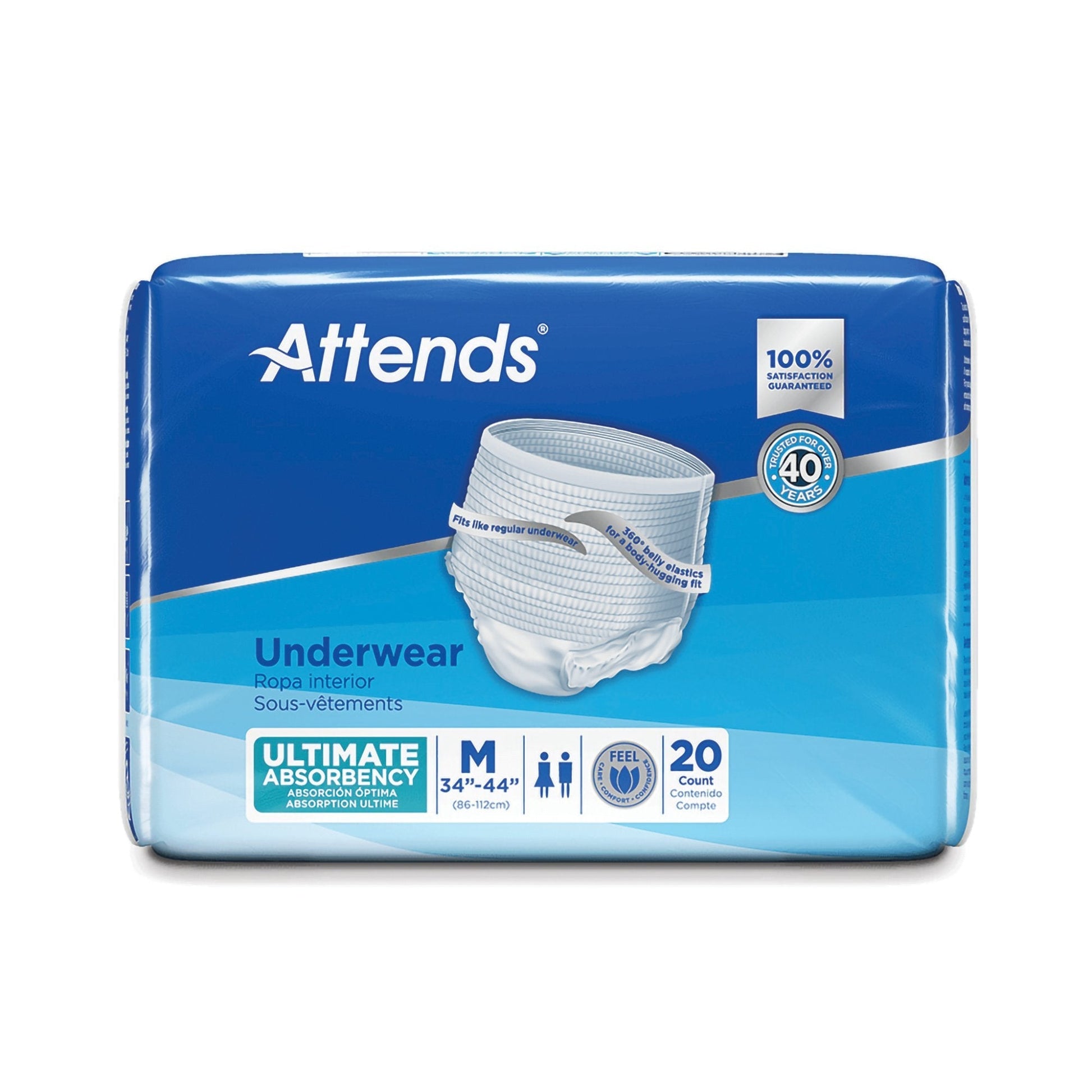 Attends® Advanced Underwear S Bag of 20 