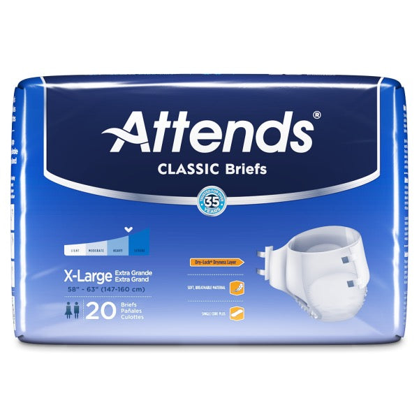 Attends® Breathable Briefs M Case of 96 