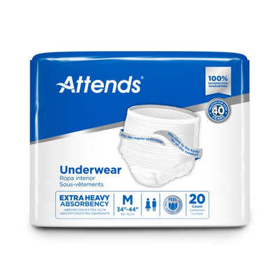 Attends® Care Underwear M Bag of 20 